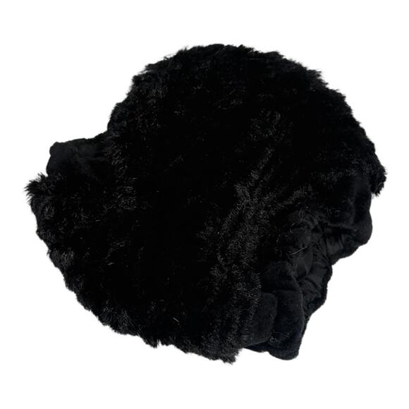 American Girl Rebecca Winter Coat & Muff Black Faux Fur Holiday Jacket Set Box - Picture 5 of 9